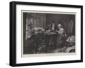 Swift and Stella-Margaret Isabel Dicksee-Framed Giclee Print