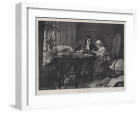 Swift and Stella-Margaret Isabel Dicksee-Framed Giclee Print