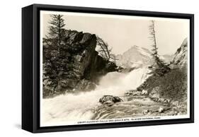 Swift Current Falls, Glacier-null-Framed Stretched Canvas