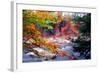 Swift River Autumn Scenic, New Hampshire-George Oze-Framed Photographic Print