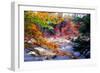 Swift River Autumn Scenic, New Hampshire-George Oze-Framed Photographic Print