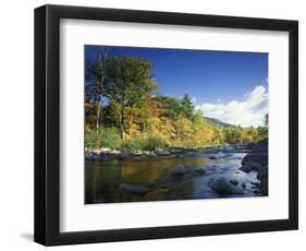 Swift River in Autumn, White Mountains National Forest, New Hampshire, USA-Adam Jones-Framed Photographic Print