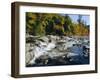 Swift River, Kangamagus Highway, New Hampshire, USA-Fraser Hall-Framed Photographic Print