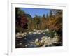 Swift River, Kangamagus Highway, White Mountains National Forest, New Hampshire, USA-Fraser Hall-Framed Photographic Print