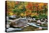 Swift River Pass Scenic-Larry Malvin-Stretched Canvas