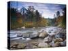 Swift River, White Mountain National Park, New Hampshire, USA-Alan Copson-Stretched Canvas