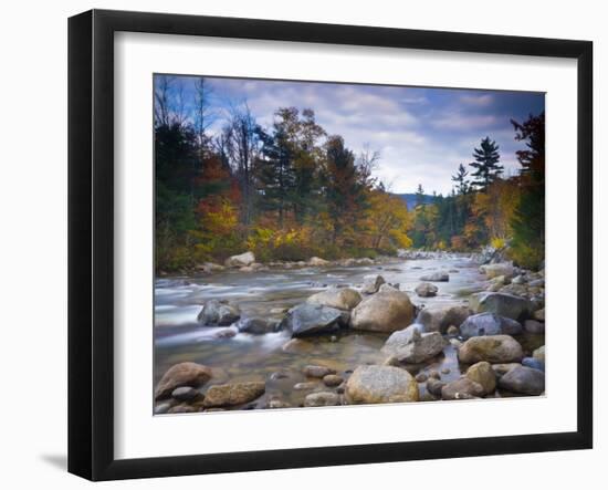 Swift River, White Mountain National Park, New Hampshire, USA-Alan Copson-Framed Photographic Print