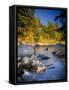 Swift River, White Mountain National Park, New Hampshire, USA-Alan Copson-Framed Stretched Canvas