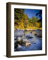 Swift River, White Mountain National Park, New Hampshire, USA-Alan Copson-Framed Photographic Print