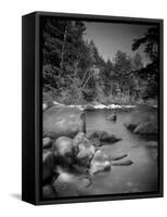 Swift River, White Mountain National Park, New Hampshire, USA-Alan Copson-Framed Stretched Canvas