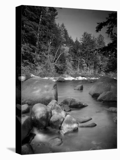 Swift River, White Mountain National Park, New Hampshire, USA-Alan Copson-Stretched Canvas