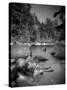 Swift River, White Mountain National Park, New Hampshire, USA-Alan Copson-Stretched Canvas