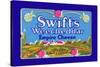 Swift's Weecheddar Empire Cheese-null-Stretched Canvas