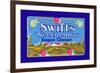 Swift's Weecheddar Empire Cheese-null-Framed Premium Giclee Print