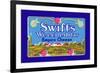 Swift's Weecheddar Empire Cheese-null-Framed Premium Giclee Print
