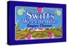 Swift's Weecheddar Empire Cheese-null-Stretched Canvas