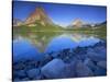 Swiftcurrent Lake, Glacier National Park, Montana, USA-Charles Gurche-Stretched Canvas