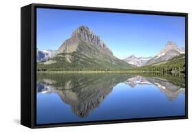 Swiftcurrent Lake-Richard Maschmeyer-Framed Stretched Canvas