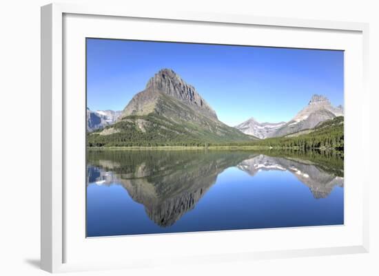 Swiftcurrent Lake-Richard Maschmeyer-Framed Photographic Print