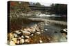 Swiftwater Covered Bridge, Bath, Newpshire-George Oze-Stretched Canvas