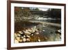 Swiftwater Covered Bridge, Bath, Newpshire-George Oze-Framed Photographic Print