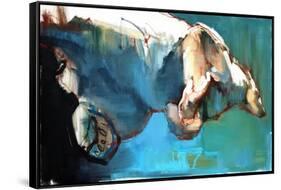 Swim, 2015-Mark Adlington-Framed Stretched Canvas