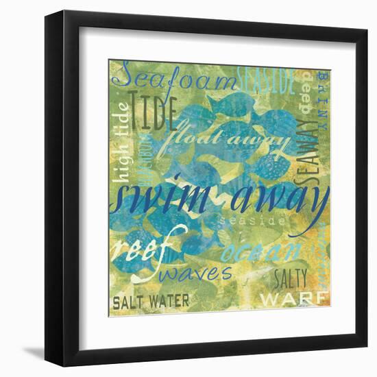 Swim Away-Bee Sturgis-Framed Art Print