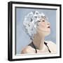 Swim Cap II-Clayton Rabo-Framed Giclee Print