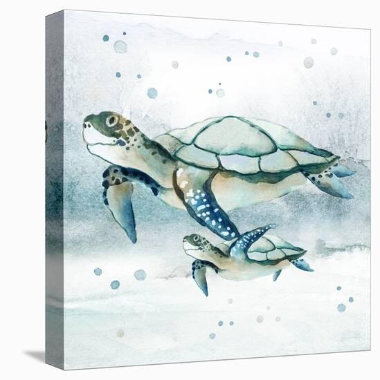 Swim Lessons II-Janet Tava-Stretched Canvas