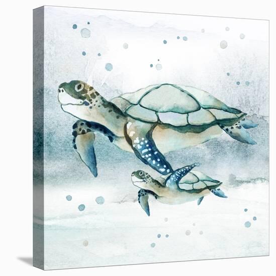 Swim Lessons II-Janet Tava-Stretched Canvas