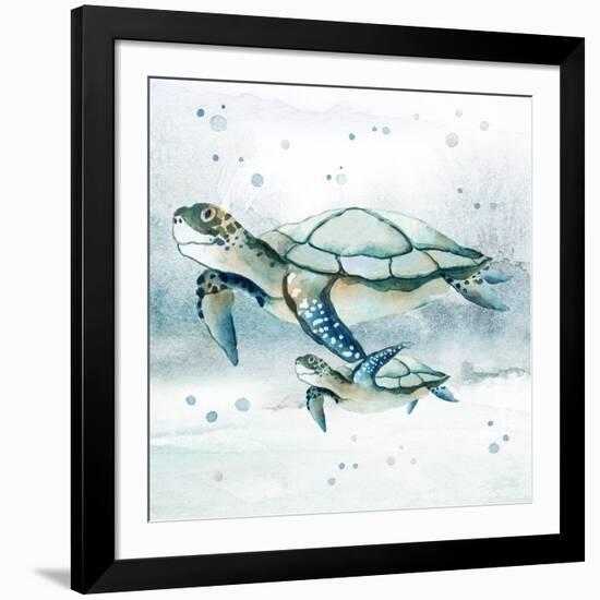 Swim Lessons II-Janet Tava-Framed Art Print