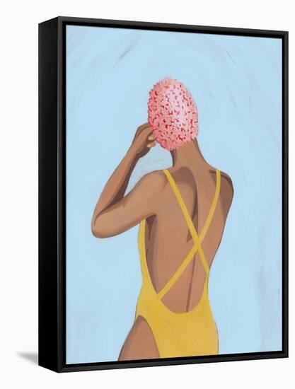 Swim Meet II-Grace Popp-Framed Stretched Canvas