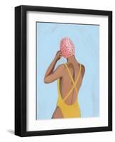 Swim Meet II-Grace Popp-Framed Art Print