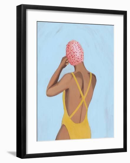 Swim Meet II-Grace Popp-Framed Art Print