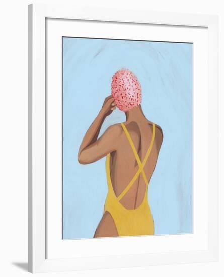 Swim Meet II-Grace Popp-Framed Art Print