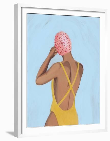 Swim Meet II-Grace Popp-Framed Art Print