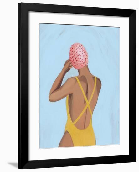 Swim Meet II-Grace Popp-Framed Art Print