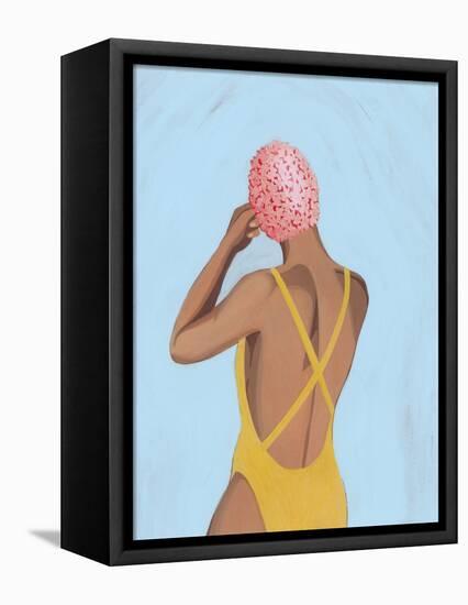 Swim Meet II-Grace Popp-Framed Stretched Canvas