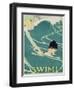 Swim! Poster-Anita Parkhurst-Framed Giclee Print