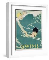 Swim! Poster-Anita Parkhurst-Framed Giclee Print