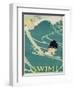 Swim! Poster-Anita Parkhurst-Framed Giclee Print