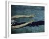 Swimmer in a Pool-null-Framed Photographic Print