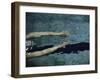 Swimmer in a Pool-null-Framed Photographic Print