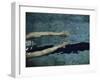 Swimmer in a Pool-null-Framed Photographic Print