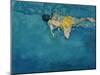 Swimmer in Yellow, 1990-Gareth Lloyd Ball-Mounted Giclee Print