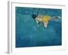 Swimmer in Yellow, 1990-Gareth Lloyd Ball-Framed Giclee Print