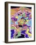 Swimmer No.1-Diana Ong-Framed Giclee Print