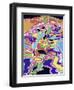 Swimmer No.1-Diana Ong-Framed Giclee Print