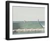 Swimmer Solitude-Florian Schleinig-Framed Giclee Print