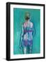 Swimmer-Julie Held-Framed Premium Giclee Print